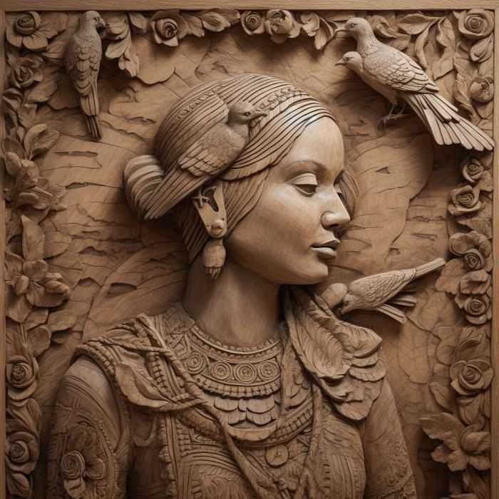 نموذج ثلاثي الأبعاد لآلة CNC 3D Art 